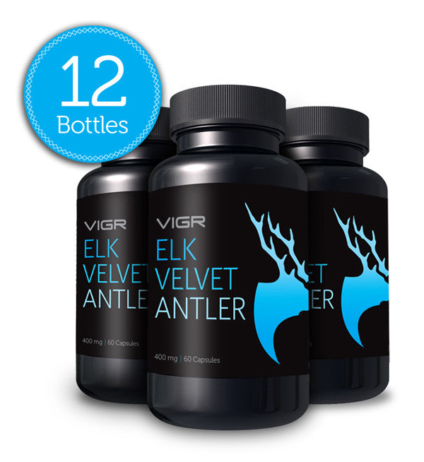 Premium VIGR Elk Velvet Antler – Bulk Buy 12